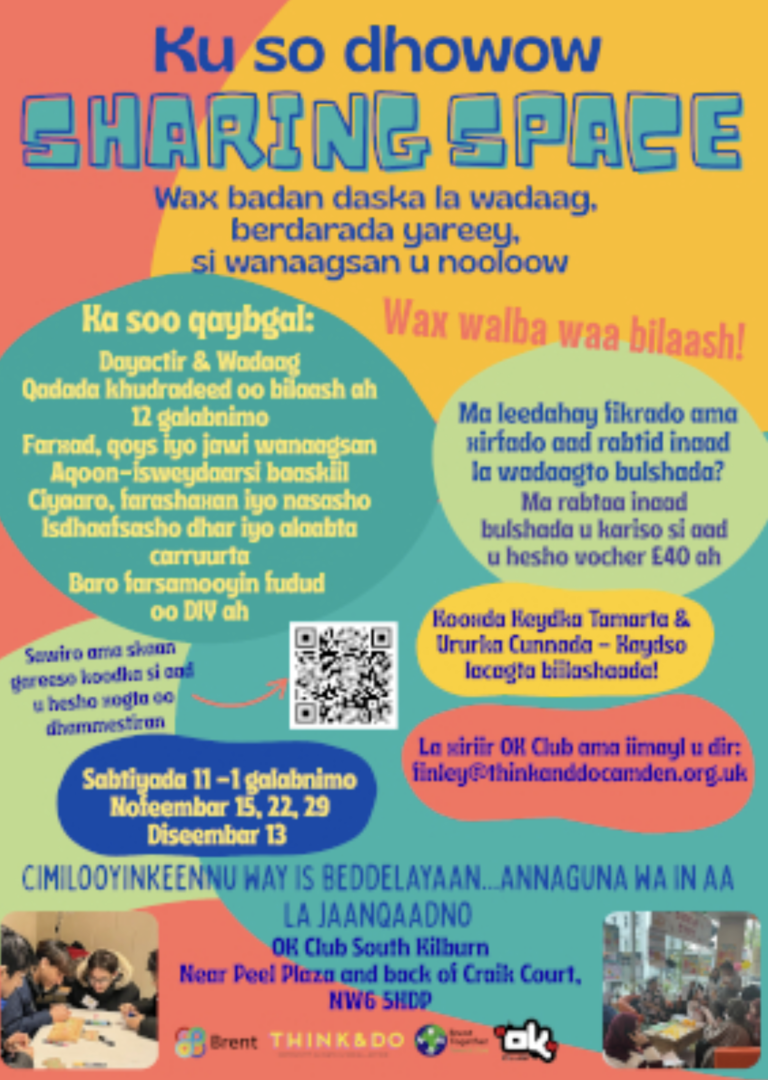 Somali Sharing Space poster